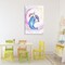 Stupell Industries Three Narwhals in Pastels Canvas, design by Marc Allante
